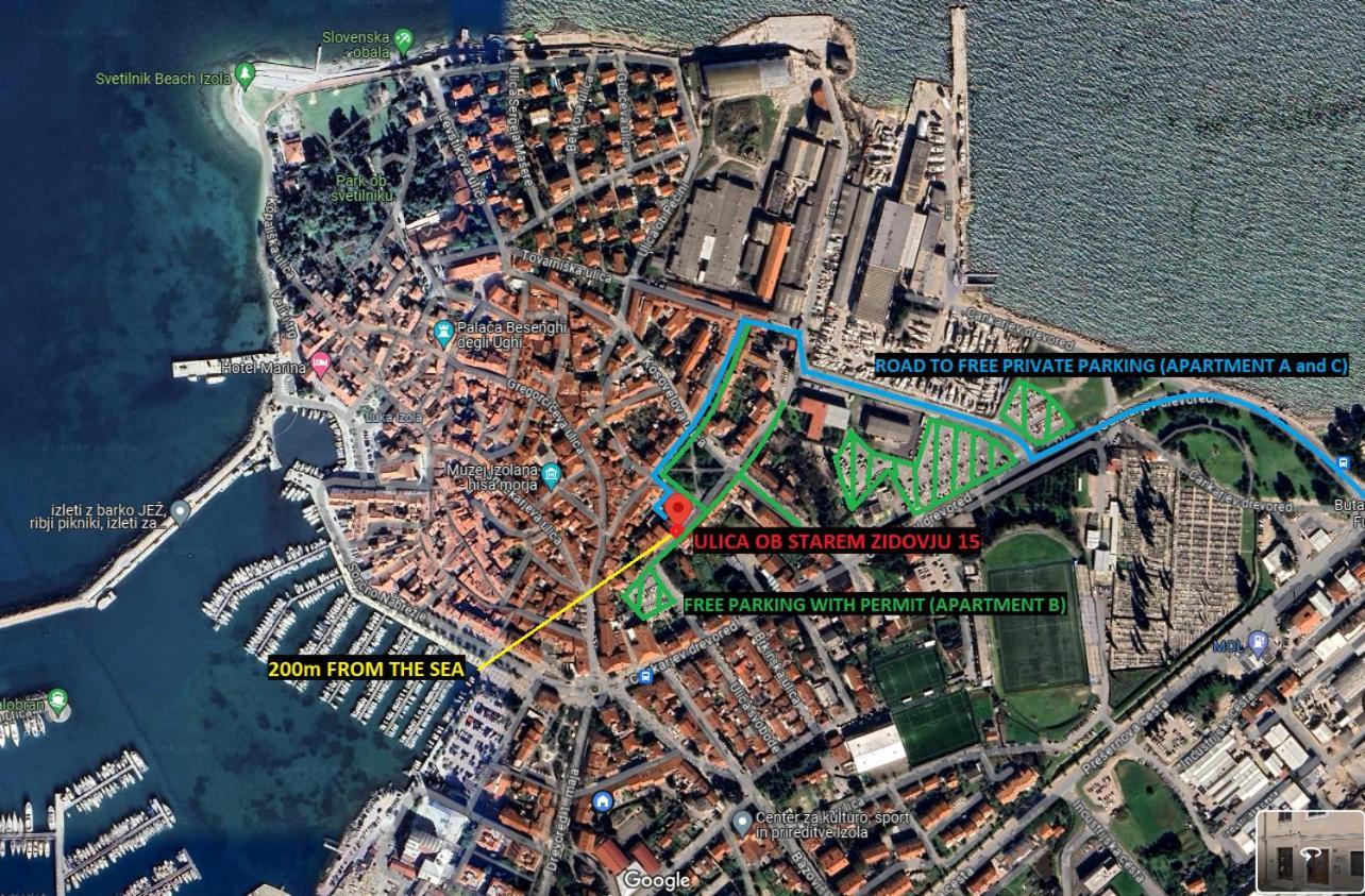 Arieli Apartments Izola Exteriér fotografie